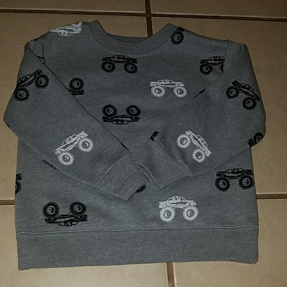 Monster truck sweater